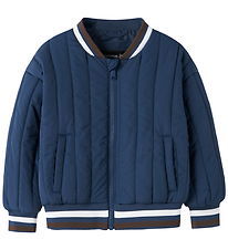 Name It Jakke - Quilt - NmmMelody - Insignia Bue