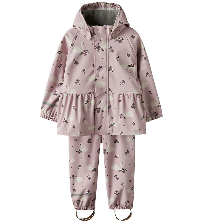 Name It Regntøj - NmfDry10 - Keepsake Lilac/Swan