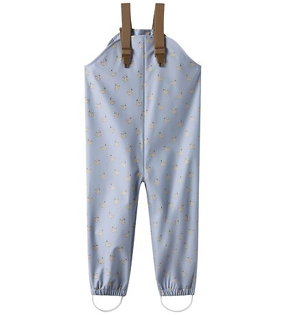 Lil Atelier Regntøj - NmfLadry10 - Zen Blue/Swan