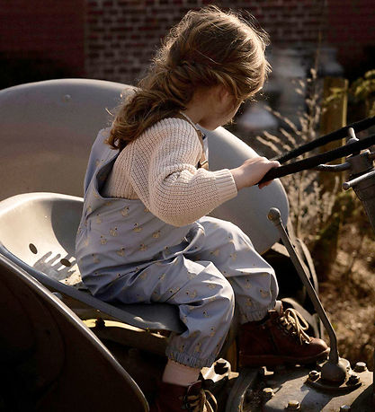 Lil Atelier Regntøj - NmfLadry10 - Zen Blue/Swan