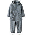 Lil' Atelier Regntøj m. Seler - PU - NmmLaDry10 - Tradewinds/Wha