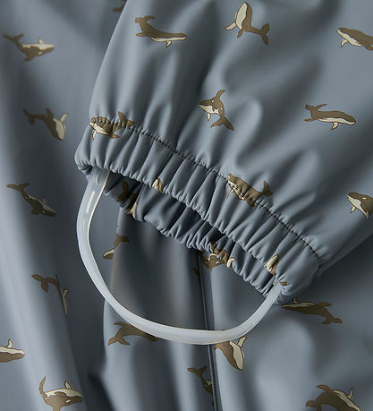 Lil' Atelier Regntøj m. Seler - PU - NmmLaDry10 - Tradewinds/Wha