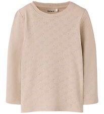 Name It Blouse - NmfSif - Feather Grey