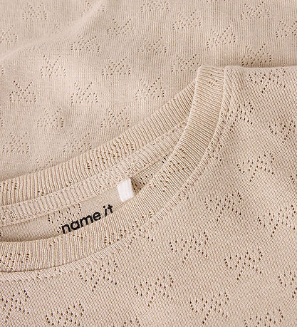 Name It Bluse - NmfSif - Feather Gray