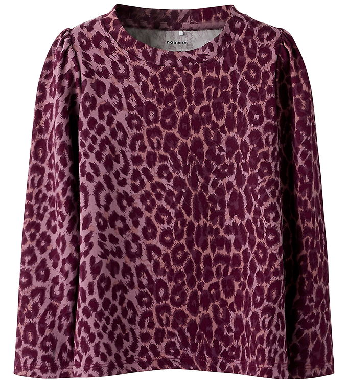 Name It Bluse - NmfNuni - Grape Shake