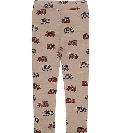 Hust and Claire Leggings - HcLaki - Uld - Biscuit