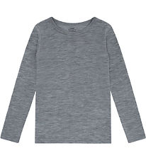 Hust and Claire Bluse - HcAwo - Uld - Light Grey Melange