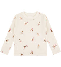 Hust and Claire Bluse - HcAbba Line Dancer - Uld - Off White