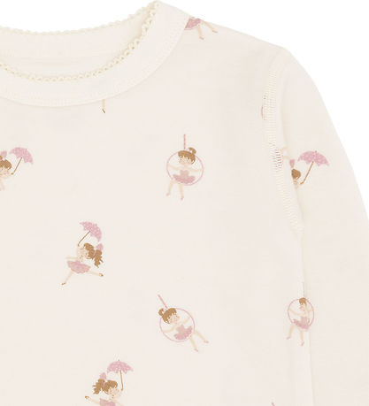 Hust and Claire Bluse - HcAbba Line Dancer - Uld - Off White