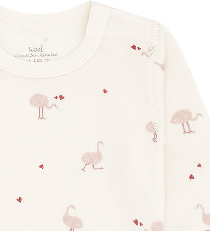 Hust and Claire Body l/æ - HcBaloo Ostrich - Off White