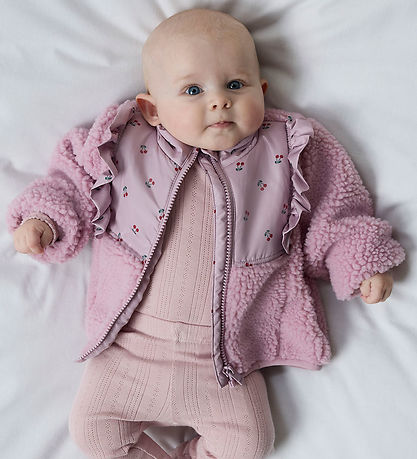 Name It Fleecejakke - NbfMinna - Keepsake Lilac