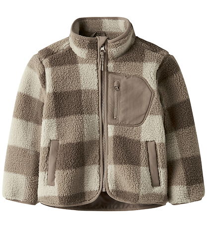Name It Fleecejakke - NmmMonico - Fossil