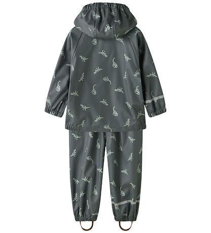 Name It Regntøj - NmmDry10 - Balsam Green/DINO