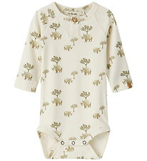 Lil Atelier Romper l/s - NbmLayo - Coconut Melk/Rhino