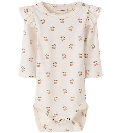 Lil Atelier Body l/æ - NbfLayo - Slim - Coconut Milk/Cherry