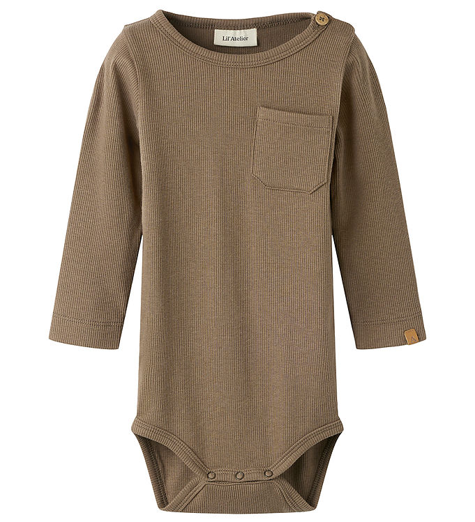Lil' Atelier Body l/æ - Rib - NbmLago - Slim - Shitake