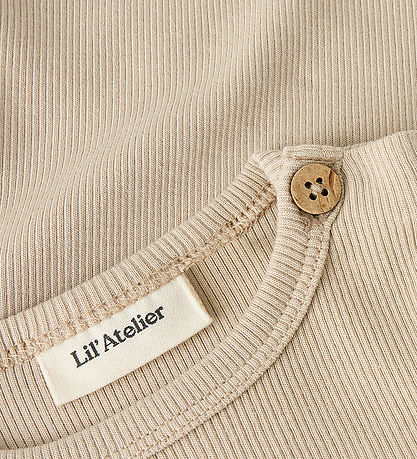 Lil Atelier Body l/æ - NbmLago - Slim - Oxford Tan