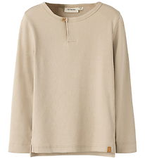 Lil' Atelier Bluse - Rib - NmmLago - Slim - Oxford Tan