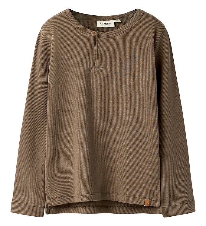 Lil Atelier Lago - Børn Bluse - Brun - 110