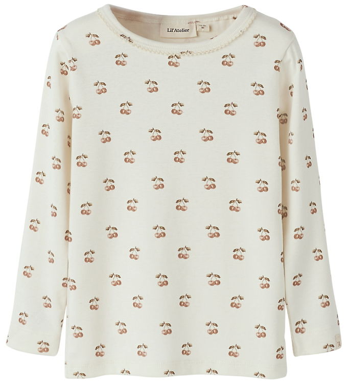 Lil' Atelier Layo - Børnebluse - Beige - 104