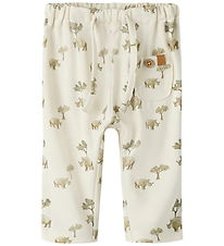 Lil' Atelier Trousers - NbmLayo - Loose - Coconut Milk/Rhino