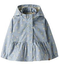 Lil' Atelier Jacket - NmfGudrun - Zen Blue/Swan