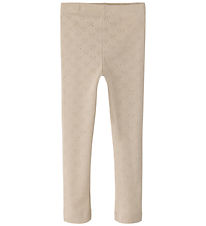 Name It Leggins - NmfSif - Slim - Feather Gray