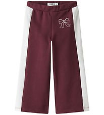 Name It Trousers - NmfRivea - Wide - Burgundy
