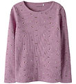 Name It Bluse - NmfPolinne - Rib - Mauve Orchid