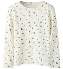 Name It Bluse - Rib - NmfPolinne - Cloud Dancer