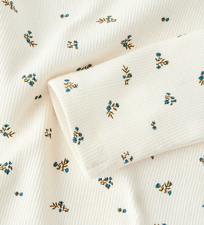 Name It Bluse - NmfPolinne - Rib - Cloud Dancer