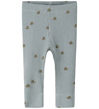 Name It Leggins - NbmRasilan - Rib - Pearl Blue