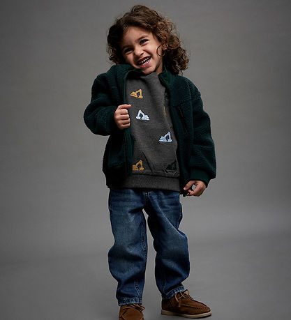 Name It Sweatshirt - NmmSandro - Dark Grey Melange