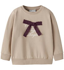 Name Sweatshirt - NmfSetina - Cement