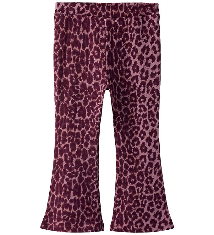 NAME IT Bootcut Bukser Nuni Grape Shake