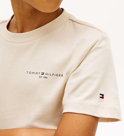Tommy Hilfiger T-shirt - Mini Corp - Classic Beige