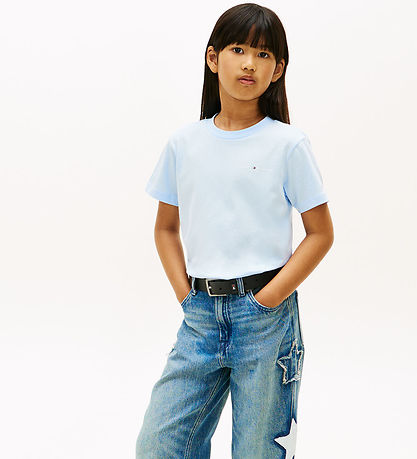 Tommy Hilfiger T-shirt - Mini Corp - Sweet Blue