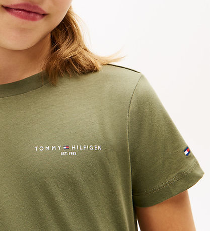 Tommy Hilfiger T-shirt - Mini Corp - Battle Green
