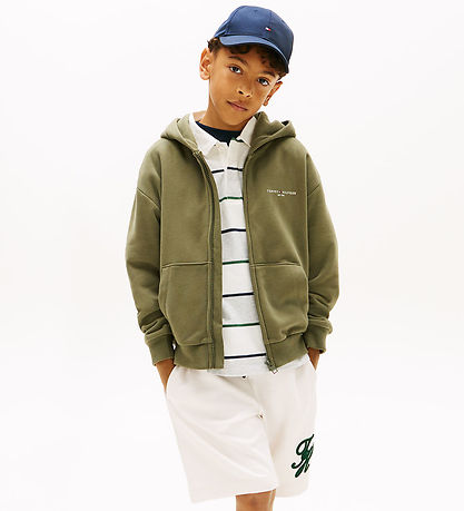 Tommy Hilfiger Cardigan - Mini Corp - Battle Green