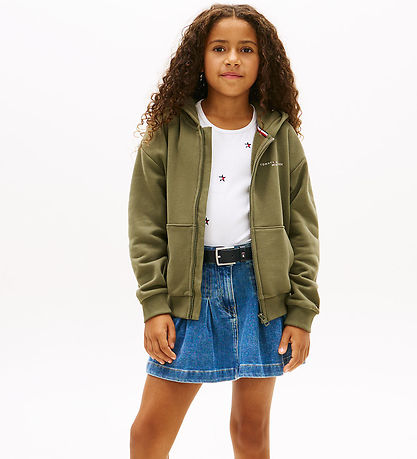 Tommy Hilfiger Cardigan - Mini Corp - Battle Green