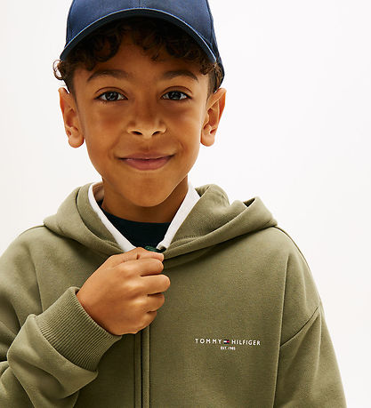 Tommy Hilfiger Cardigan - Mini Corp - Battle Green