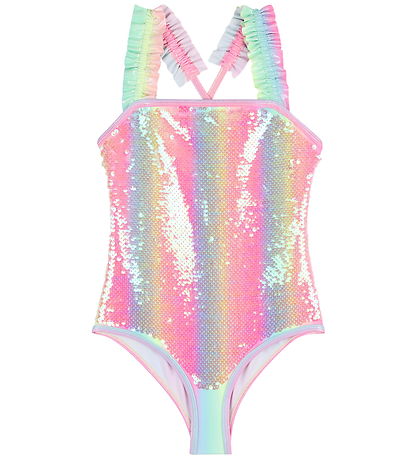 Billieblush Badedragt - Multifarvet m. Palietter