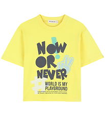 Billieblush T-shirt - Lemon m. Print
