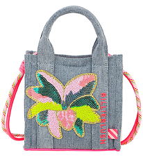 Billieblush Skuldertaske - 15 cm - Stone m. Pailletter