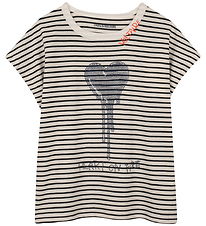 Zadig & Voltaire T-paita - Off White/Black