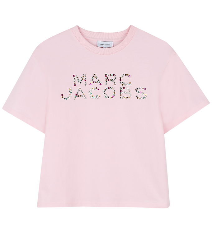 Little Marc Jacobs T-shirt - Rosa m. Similisten