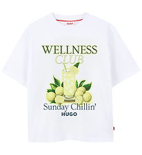 HUGO T-shirt - Hvid