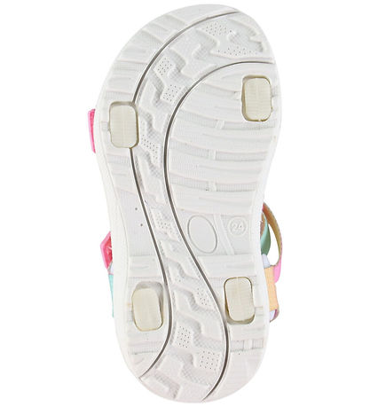 Color Kids Sandaler - Colorblock - Begonia Pink