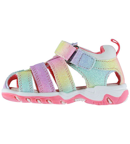 Color Kids Sandaler - Pink Lemonade m. Glitter