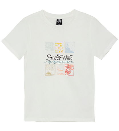 Color Kids T-shirt - Snow White m. Print